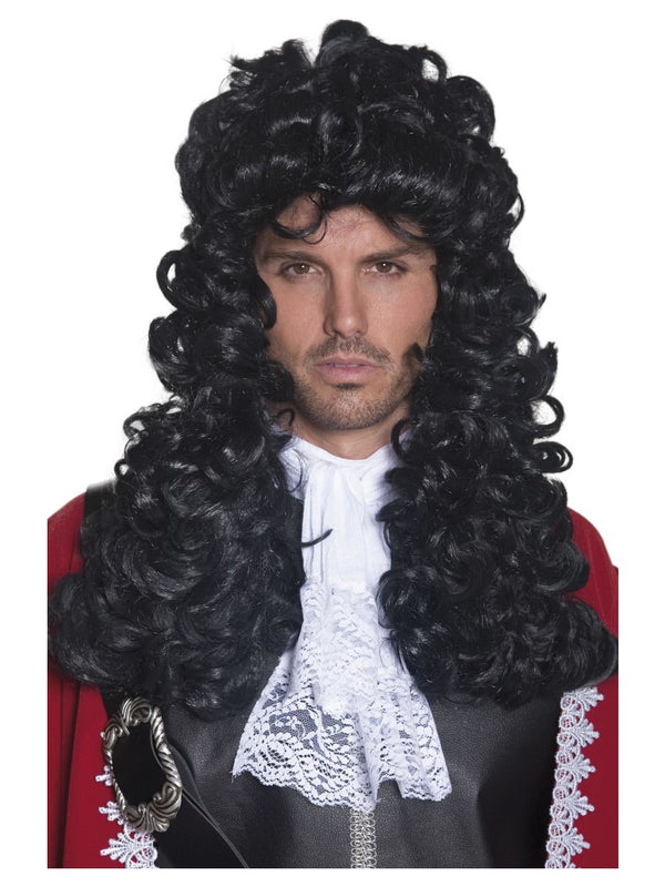 Pirate Captain Wig, Black